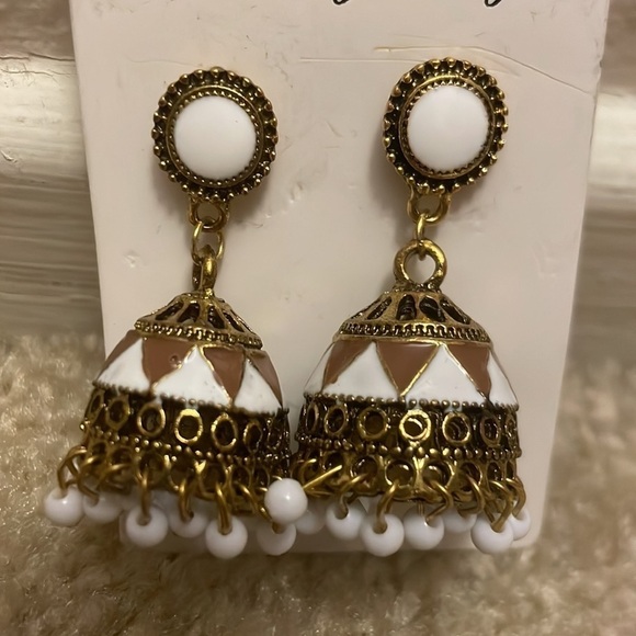 WOMENS FASHION EARRINGS BOHO MIDDLE EASTERN STYLE - Picture 3 of 4